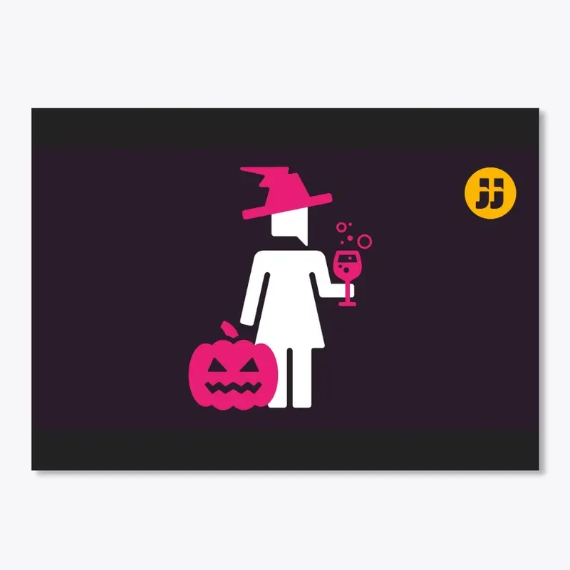 Broadcast Halloween Sticker